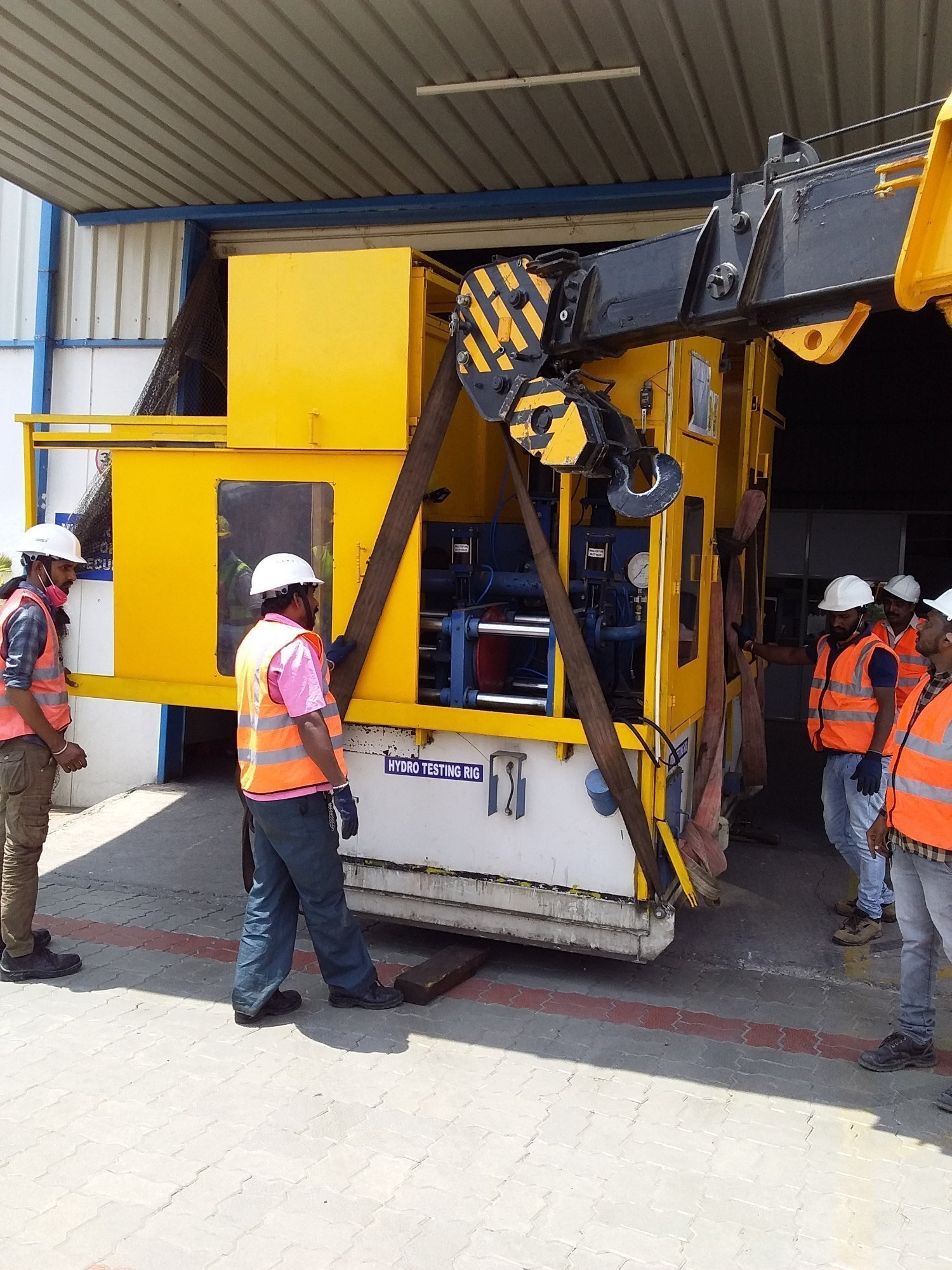 Machinery Shifting Service